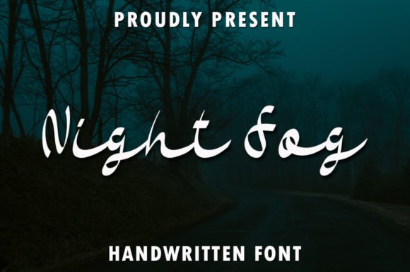 Night Fog Font - Featured Image