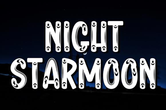 Night Starmoon Font - Featured Image