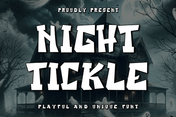 Night Tickle Font - Featured Image