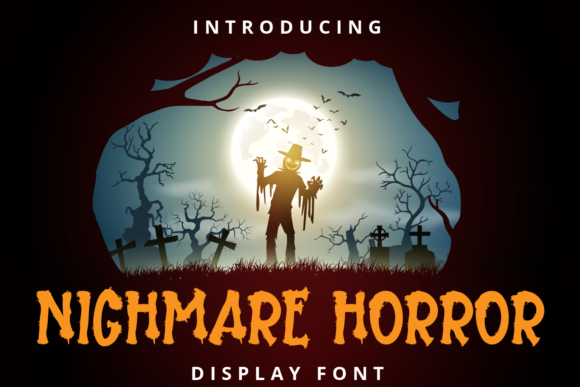 Nightmare Horror Font - Featured Image