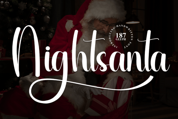 Nightsanta Font - Featured Image