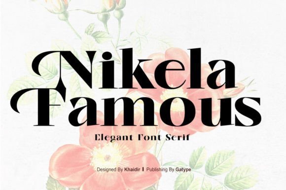 Nikela Famous Font - Featured Image
