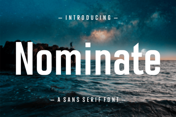 Nominate Font - Featured Image