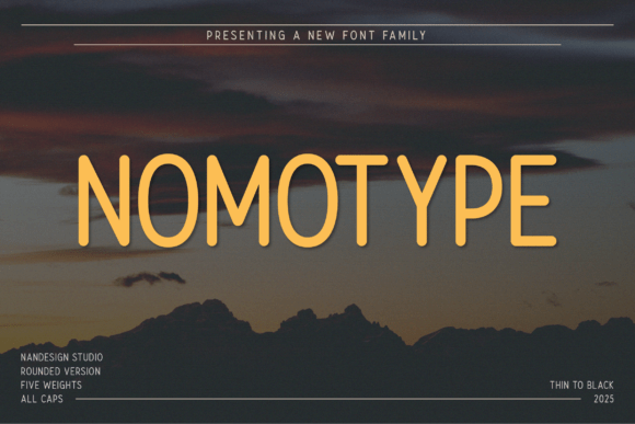 Nomotype Rounded Font - Featured Image