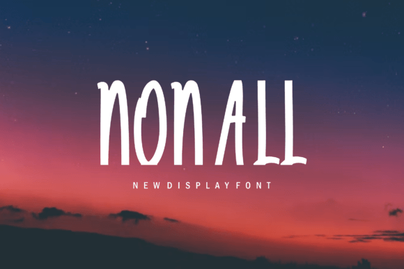 Nonall Font - Featured Image