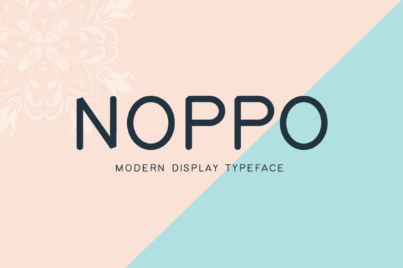 Noppo Font - Featured Image