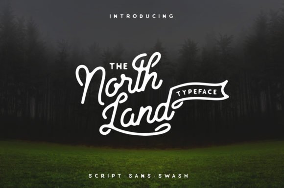 North Land Font - Featured Image