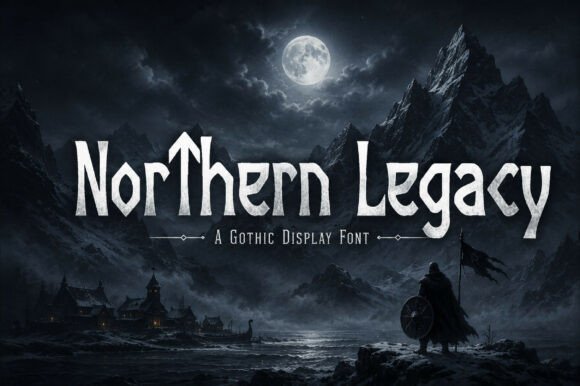 Northern Legacy Font - Featured Image