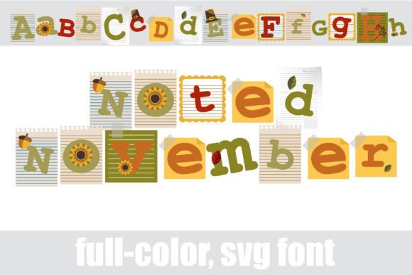 Noted November Font - Featured Image