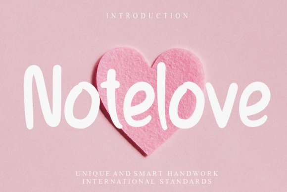 Notelove Font - Featured Image