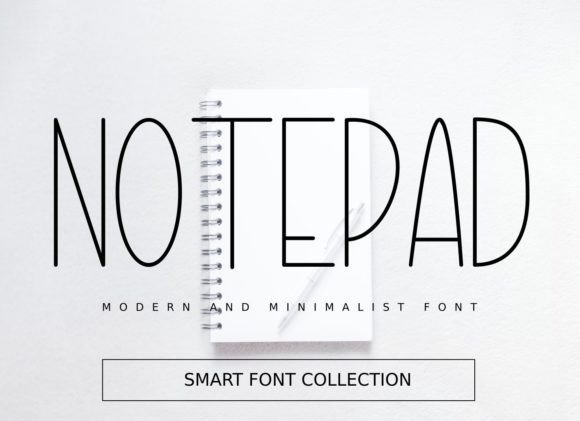 Notepad Font - Featured Image