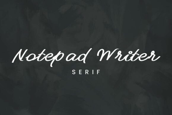 Notepad Writer Font - Featured Image