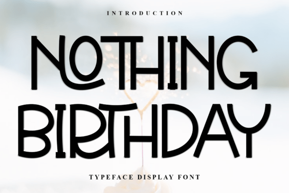 Nothing Birthday Font - Featured Image