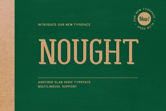 Nought Font - Featured Image