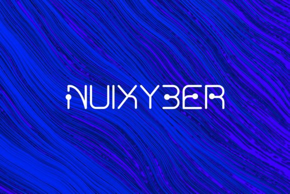 Nuixyber Font - Featured Image