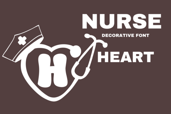 Nurse Heart Font - Featured Image
