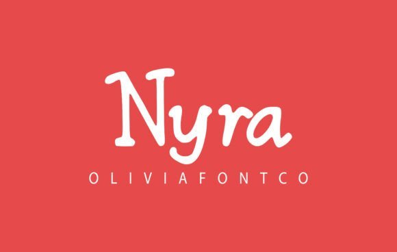 Nyra Font - Featured Image