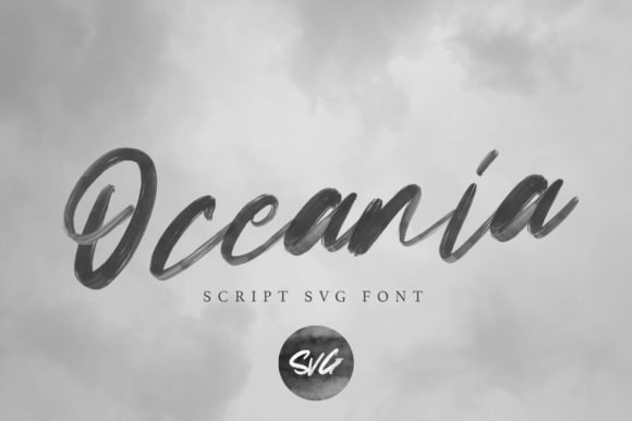 Oceania Font - Featured Image