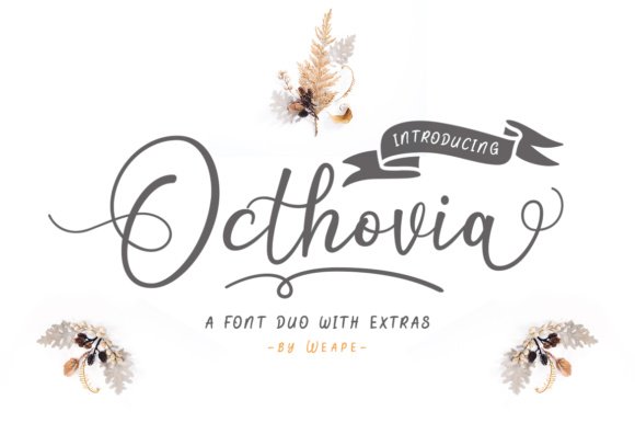 Octhovia Duo Font - Featured Image