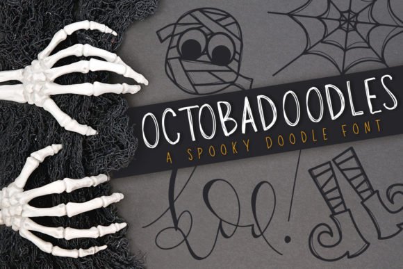 OctobaDoodles Font - Featured Image