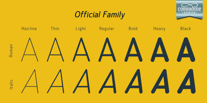 Official Family Font - Featured Image