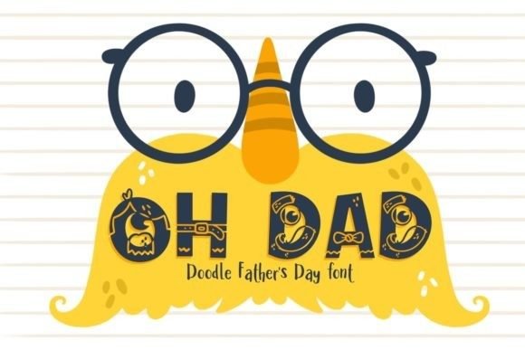 Oh Dad Font - Featured Image
