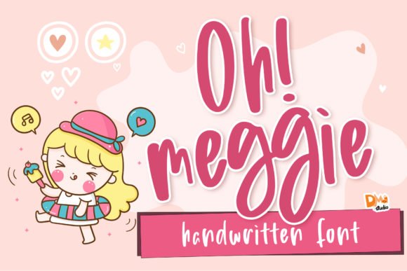 Oh! Meggie Font - Featured Image