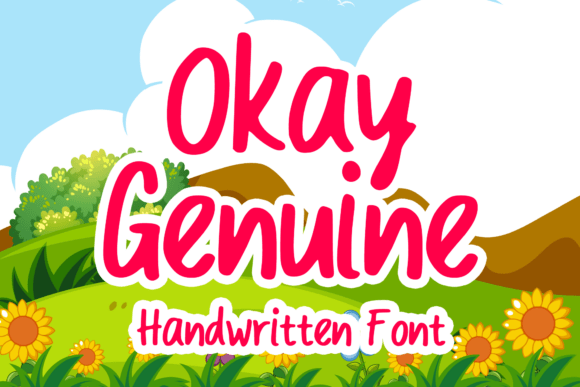 Okay Genuine Font - Featured Image