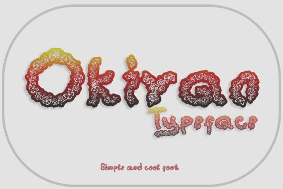 Okiran Font - Featured Image
