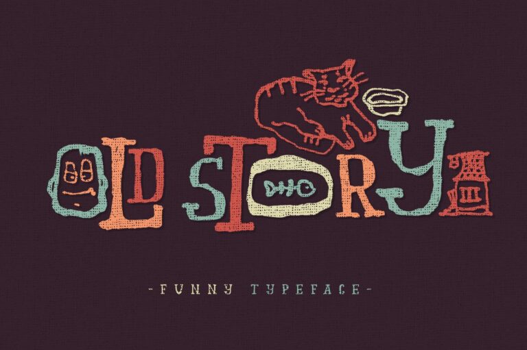 Old Story Font - Featured Image