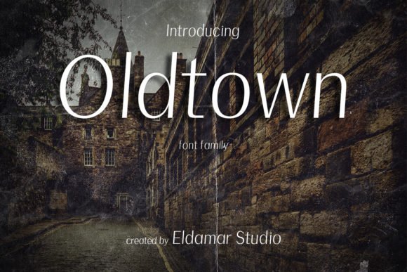 Oldtown Font - Featured Image