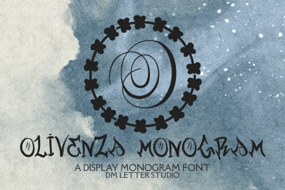 Olivenza Monogram Font - Featured Image