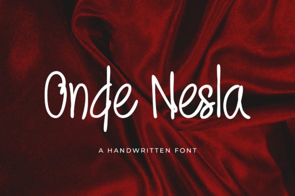 Onde Nesla Font - Featured Image