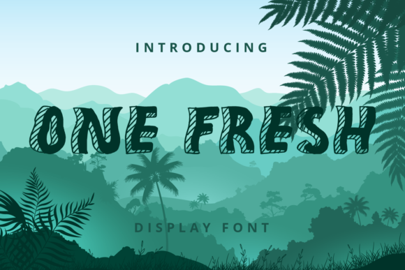 One Fresh Font - Featured Image