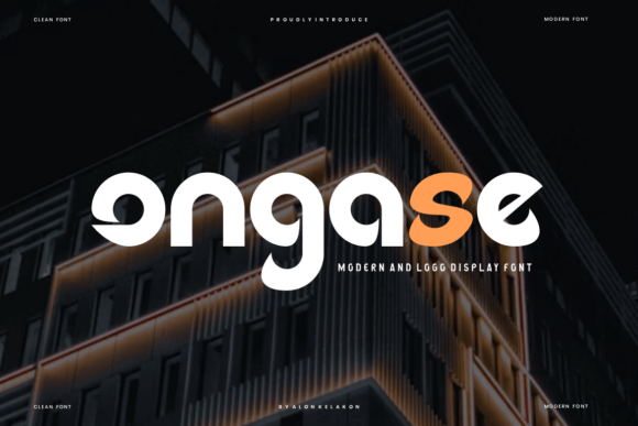 Ongase Font - Featured Image