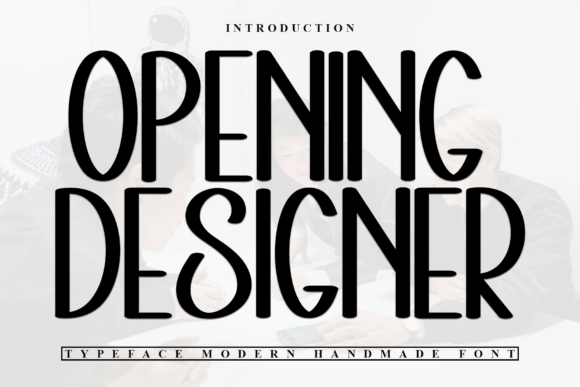 Opening Designer Font - Featured Image