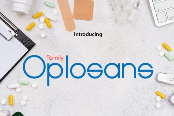Oplosans Font - Featured Image