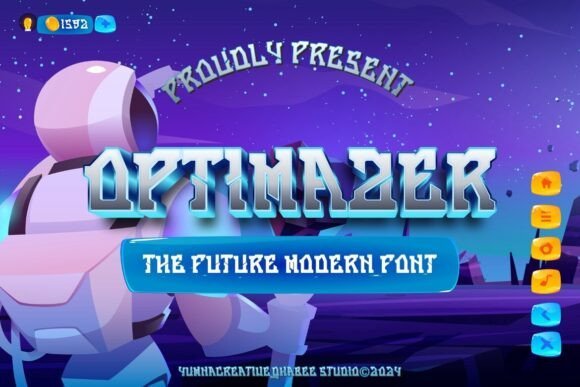 Optimazer Font - Featured Image
