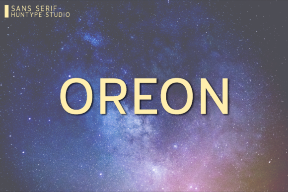 Oreon Font - Featured Image