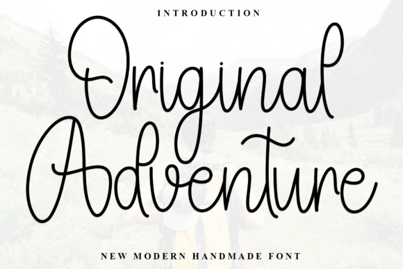 Original Adventure Font - Featured Image