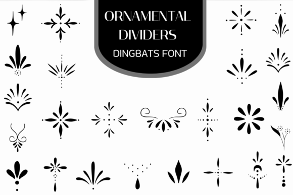 Ornamental Dividers Font - Featured Image
