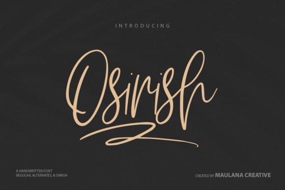 Osirish Font - Featured Image