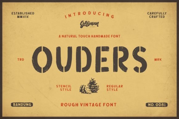 Ouders Font - Featured Image