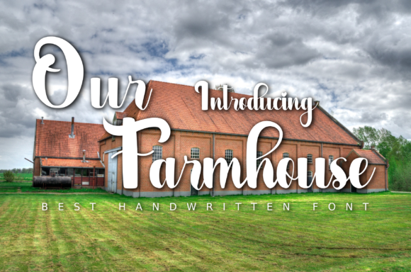 Our Farmhouse Font - Featured Image