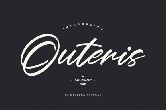 Outeris Font - Featured Image
