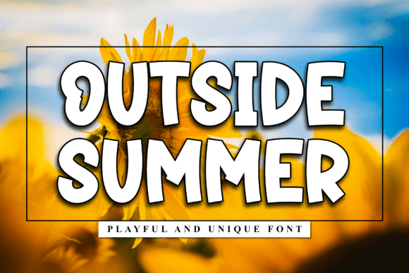 Outside Summer Font - Featured Image
