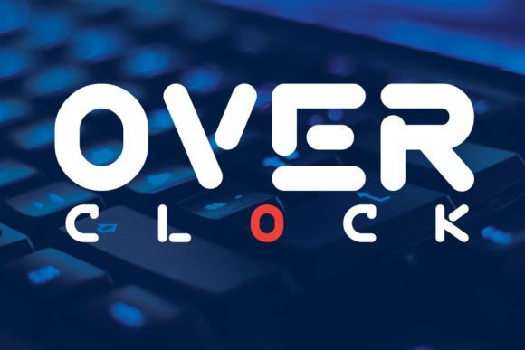 Overclock Font - Featured Image
