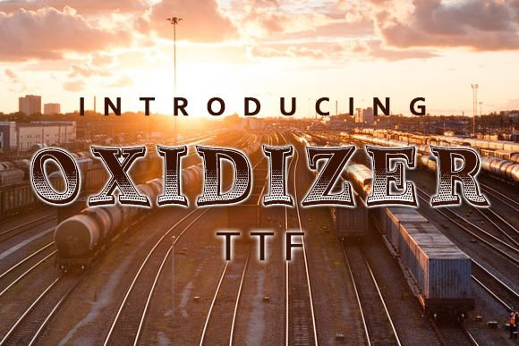 Oxidizer Font - Featured Image