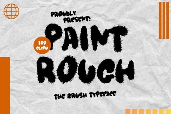 Paint Rough Font - Featured Image