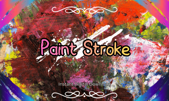 Paint Stroke Font - Featured Image